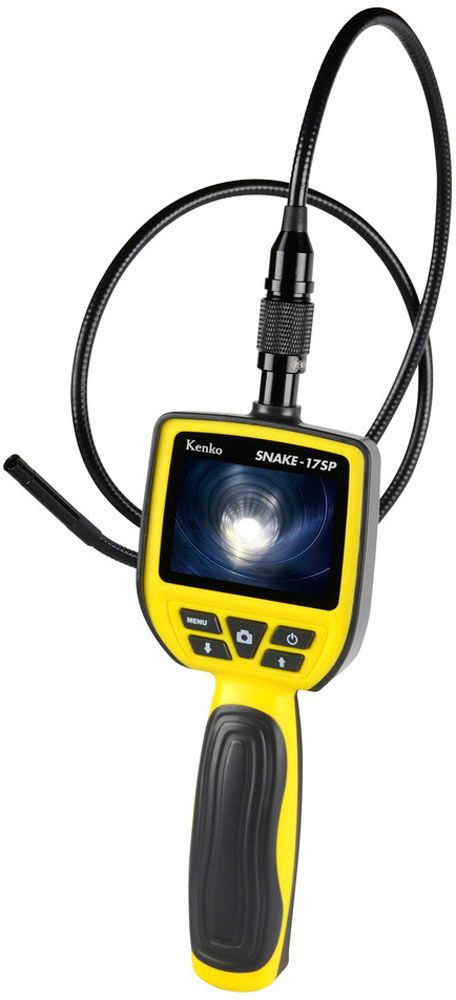 デジタルムービーカメラ SNAKE-17SP スネークカメラ 撮影 動画 スネイク フレキシブルチューブ LEDライト 防塵 防水 スポーツ 144050 -