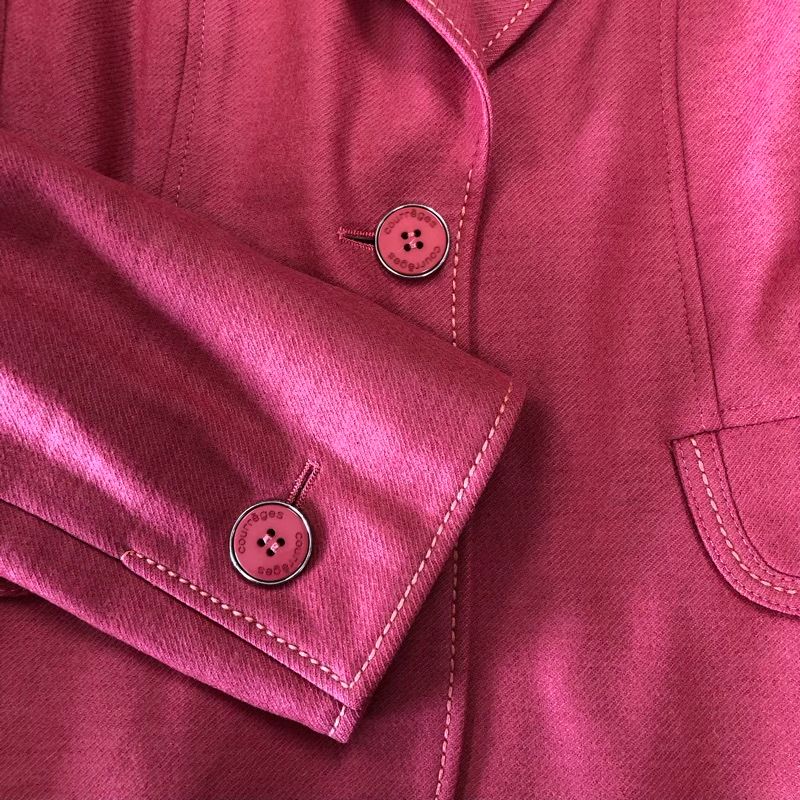 クレージュ Courreges セットアップ ワンピーススーツ ロゴ