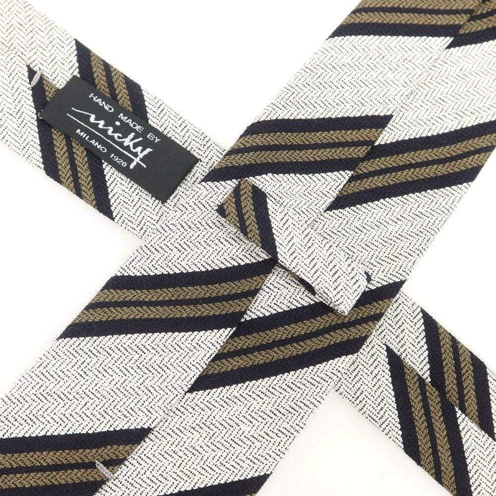 オフホワイトxカーキ メンズ