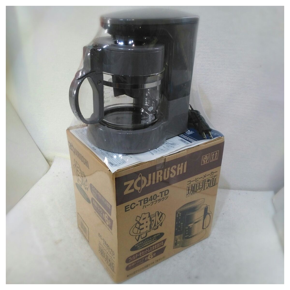 ZOJIRUSHI 珈琲通 コーヒーメーカー 【カップ約1から4杯】 ハーブ