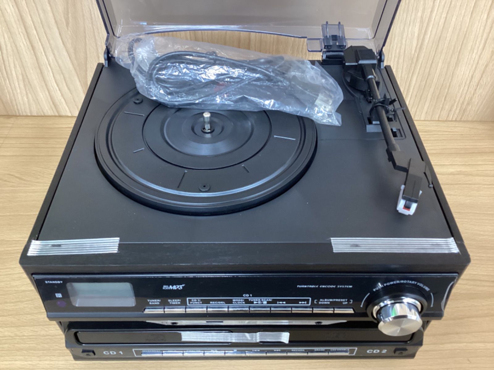 SKネット エスケイネット レコード・カセットCD再生機能付き CD 