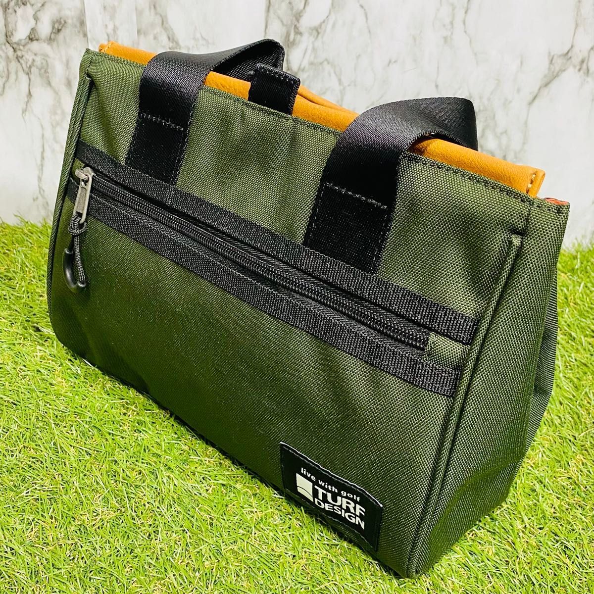 新品】現行モデル ターフデザイン カート式 キャディバッグ シューズ