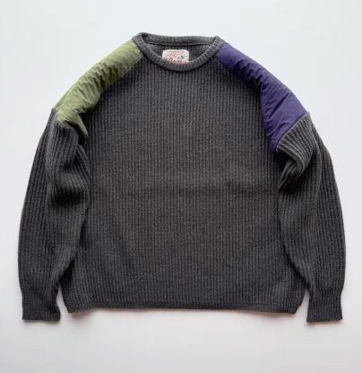 BOGEN ALPINE SWEATER ボーゲン FW24 アルパインセーター ブラウン Mサイズ