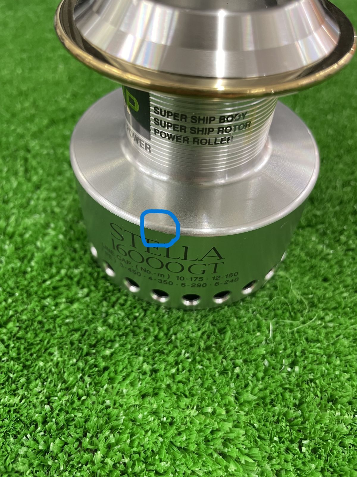フィッシング SHIMANO STELLA 16000PG スプール付き