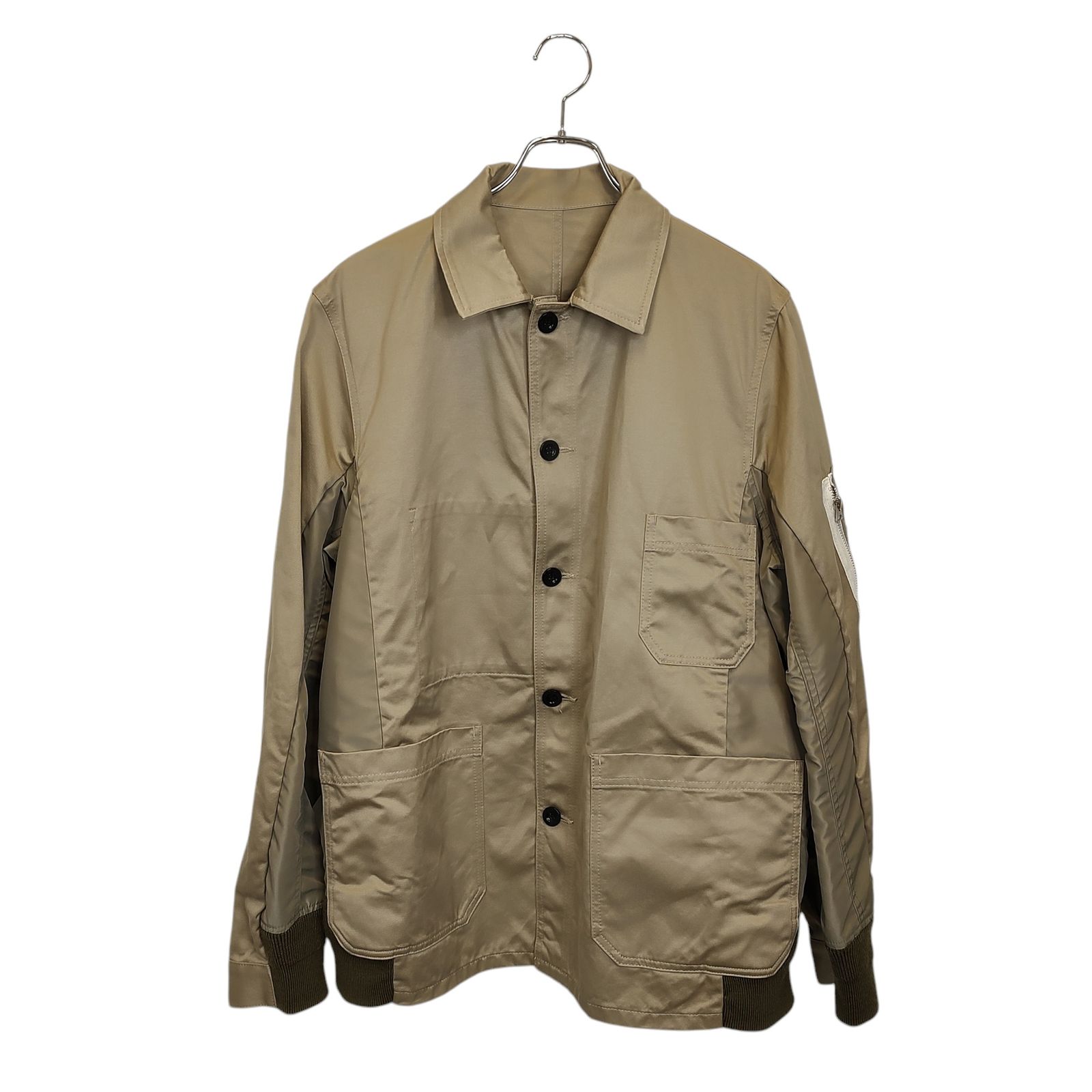 sacai サカイ 24SS Cotton Chino x Nylon Twill Blouson コーチ