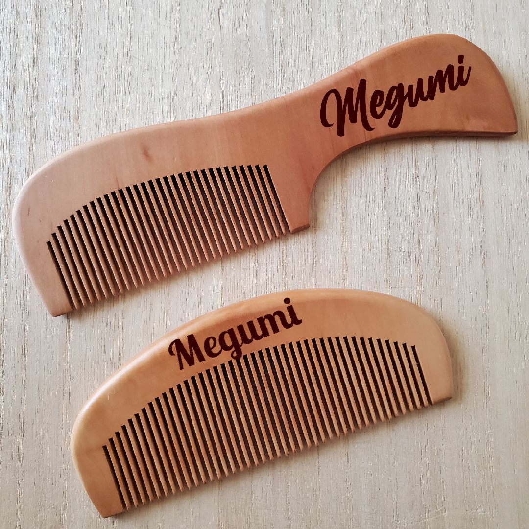 0422163  桃の木素材櫛57.6＊144.4ミリ 0422163 桃の木素材櫛57.6＊144.4ミリ