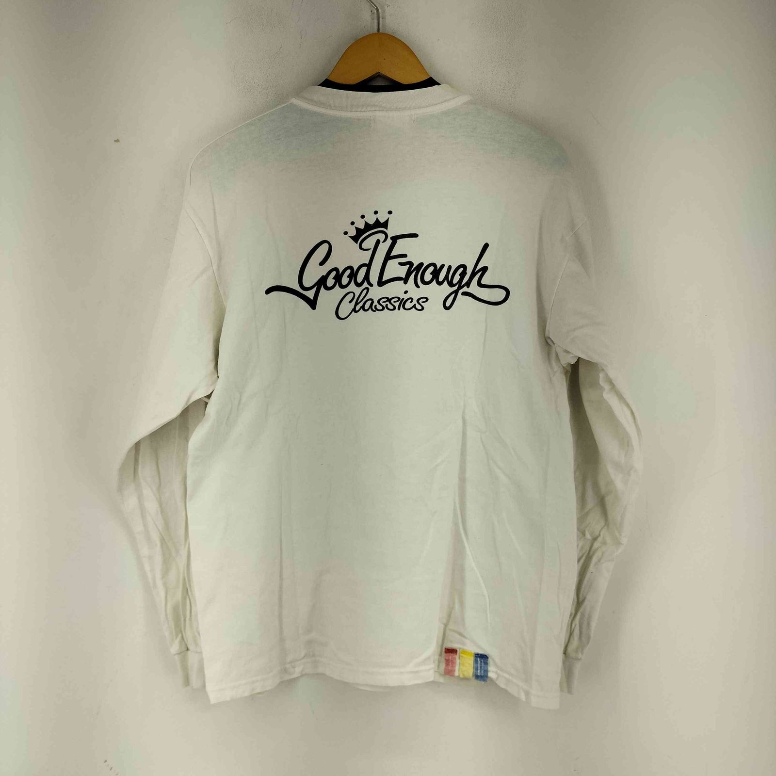 グッドイナフ GOODENOUGH 90s 初期 HANESボディ CLASSIC プリントT 
