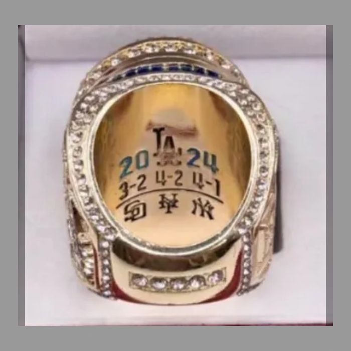 新品未使用 ドジャース 2024ワールドチャンピオンリング 大谷