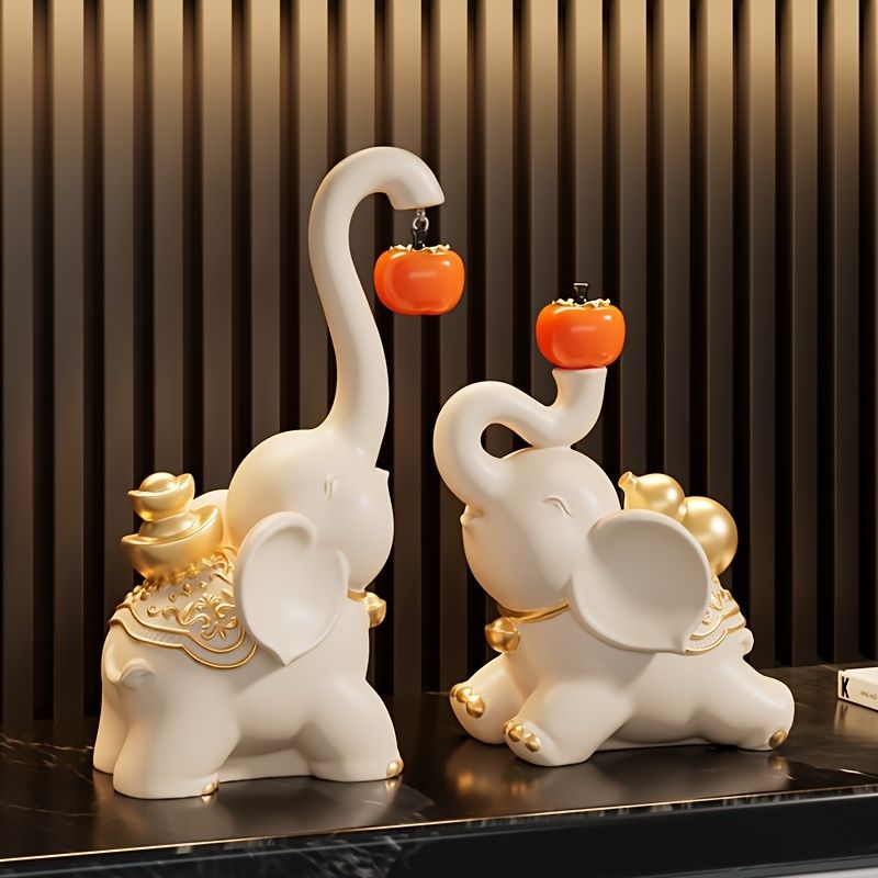 3点セット インテリア雑貨 オブジェ オーナメント 置物 小物 象 ゾウ