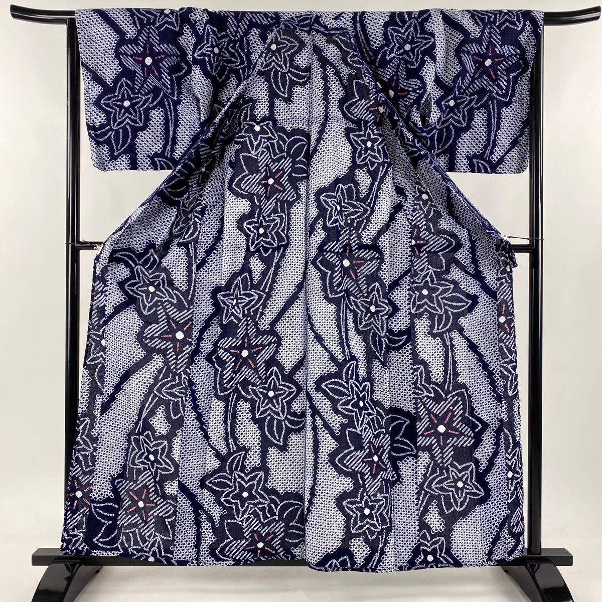 裄丈65cm 絞り浴衣