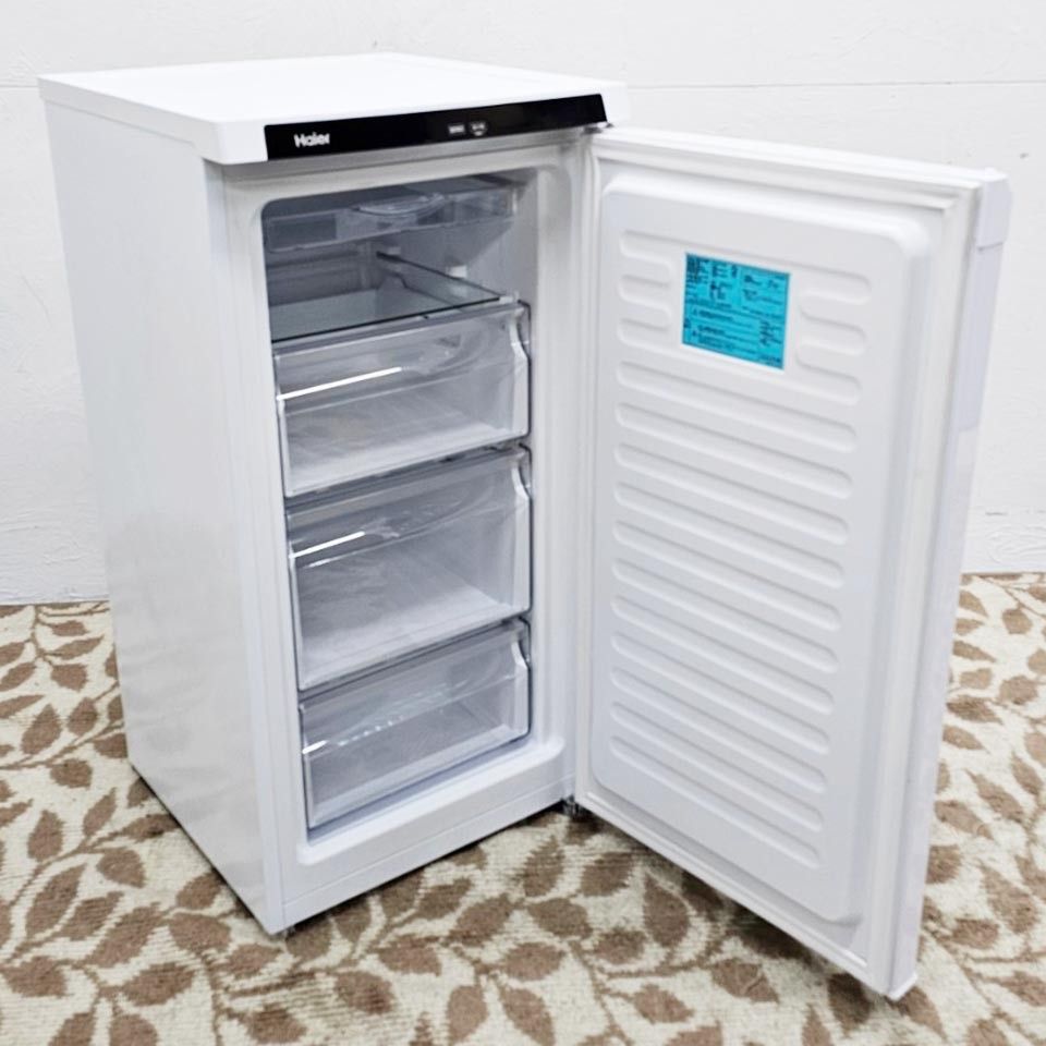 【関東送料無料】ハイアール 1ドア冷凍庫 JF-NU102B/102L/右開き/マイナス24℃/急冷凍モード/2020年製/C5705 関東送料無料】ハイアール 1ドア冷凍庫 JF-NU102B/102L/右開き