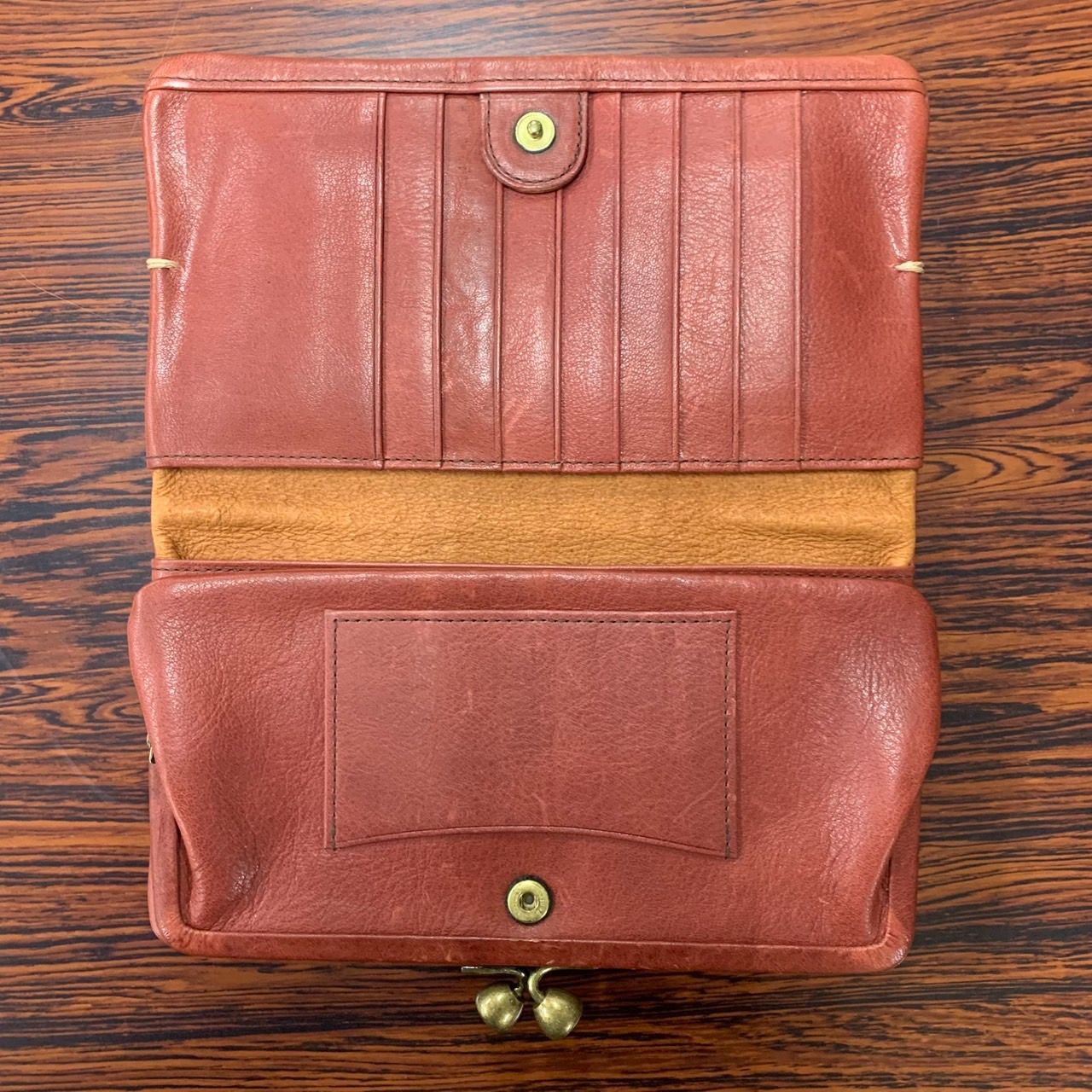 長財布 genten ゲンテン gente L字 ラウンド ◇美品【genten ゲンテン 