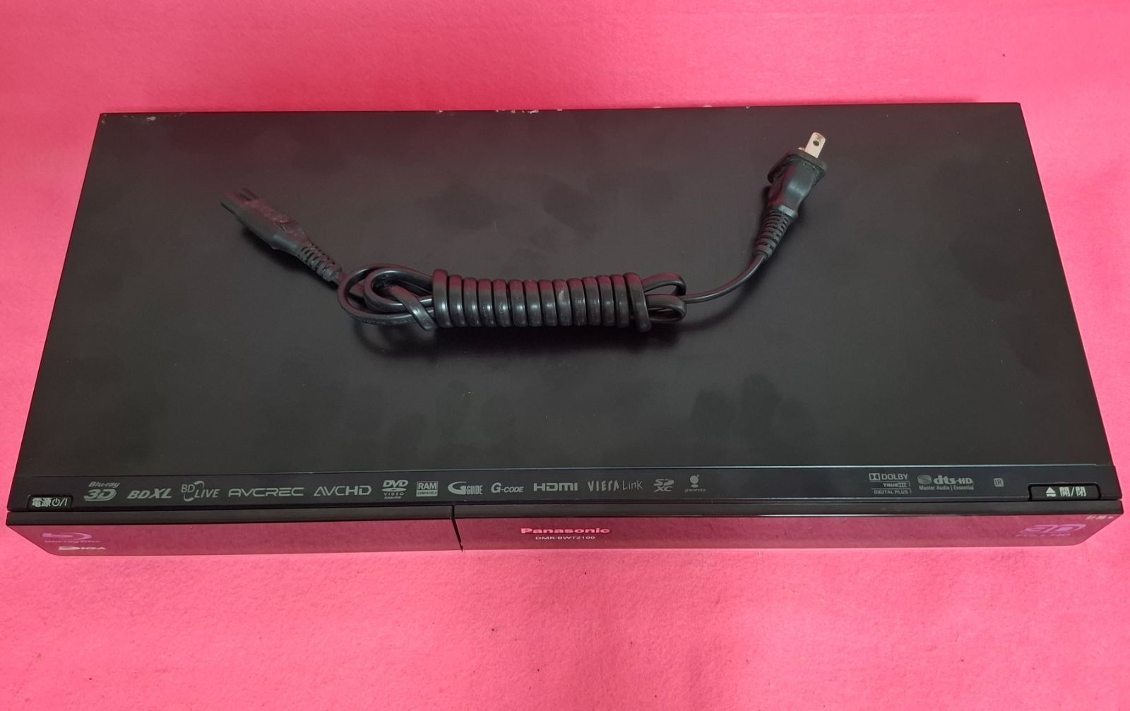 Panasonic ブルーレイ ディスク レコーダー DIGA DMR-BWT2100