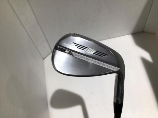 タイトリスト VOKEY SPIN MILLED SM8 ツアークロム 52° 08°F ウェッジ WG 純正特注シャフト フレックスS メンズ 男性用 右利き 右用 Cランク ゴルフクラブ
