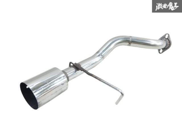 ダイハツタントカスタムRS L350S ワンオフフルストレートリアピースマフラー 社外 ワンオフ？ L350S タント で使用 リアピース マフラー 出