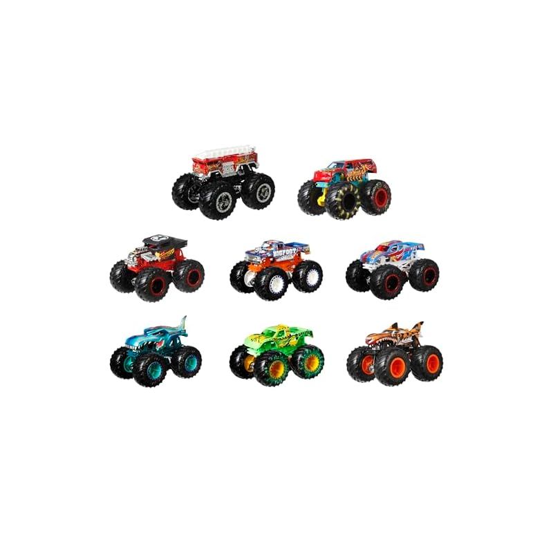 Hot Wheels モンスタートラック 8パック ミニカー 8台セット ホット