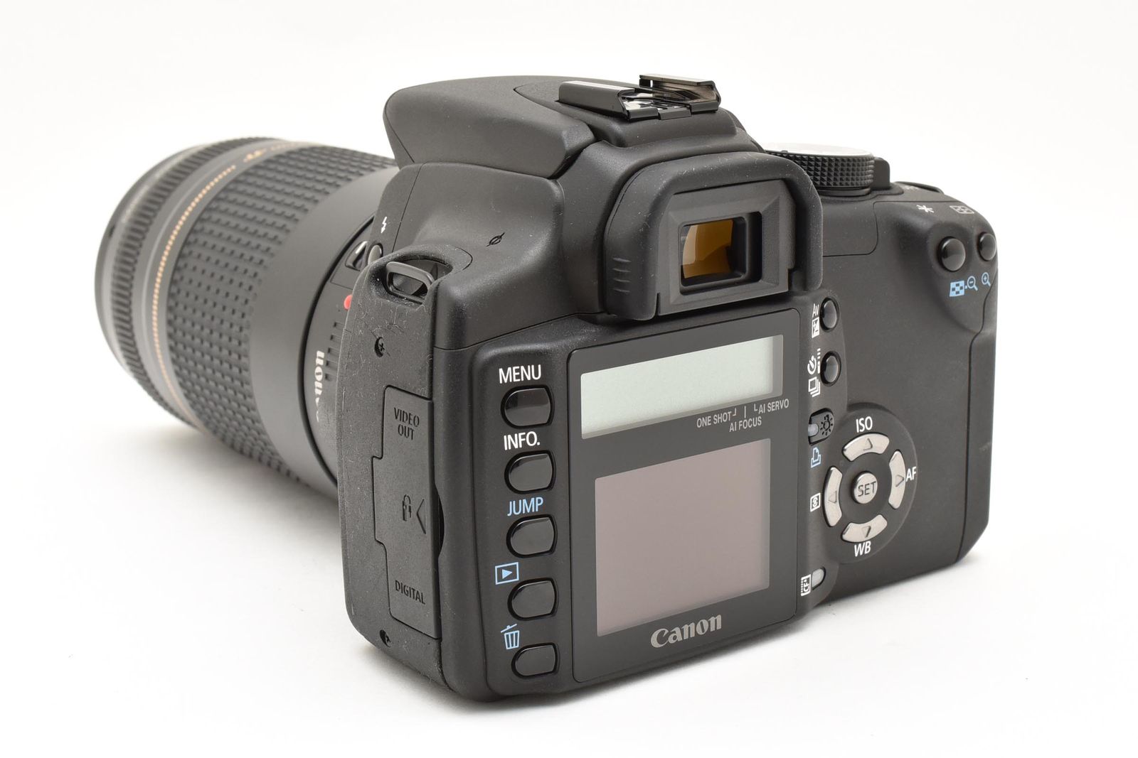 Canon EOS Kiss N スマホ転送OK 望遠レンズセット #8839 - メルカリ