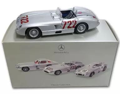 ミニカー 1 24 メルセデス ベンツ 300SLR ミッレ ミリア 1995 722 シルバー 243000323