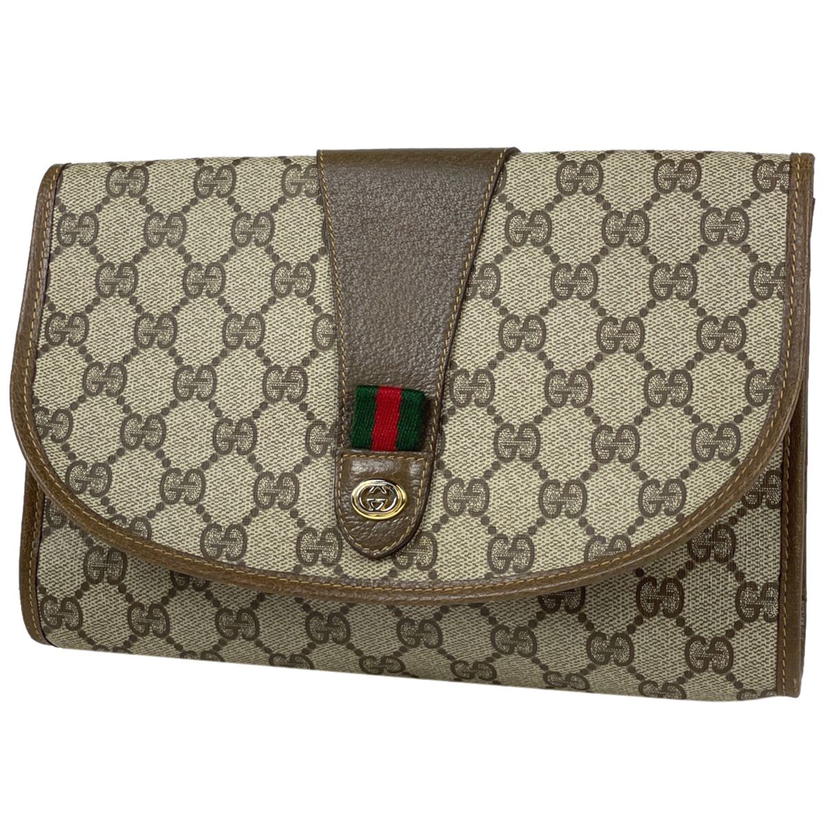 グッチ GUCCI GG柄 クラッチバッグ セカンドバッグ シェリーライン