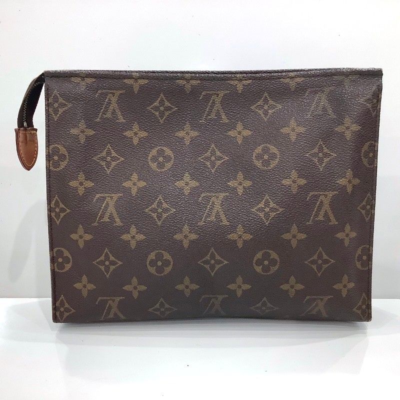 LOUIS VUITTON ルイヴィトン モノグラム ポッシュ トワレット26 M47542 ポーチ バッグ JA-24546