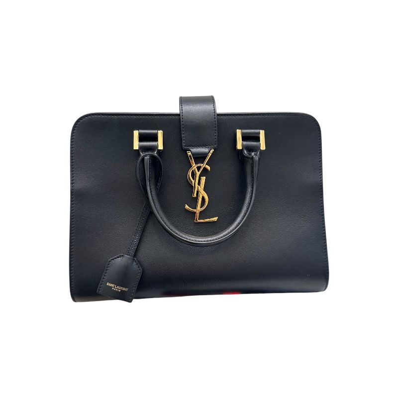 サンローラン SAINT LAURENT ベイビーカバス ブラック カーフ