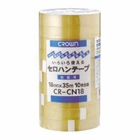 クラウン クラウンセロハンテープ CR-CN18 10巻
