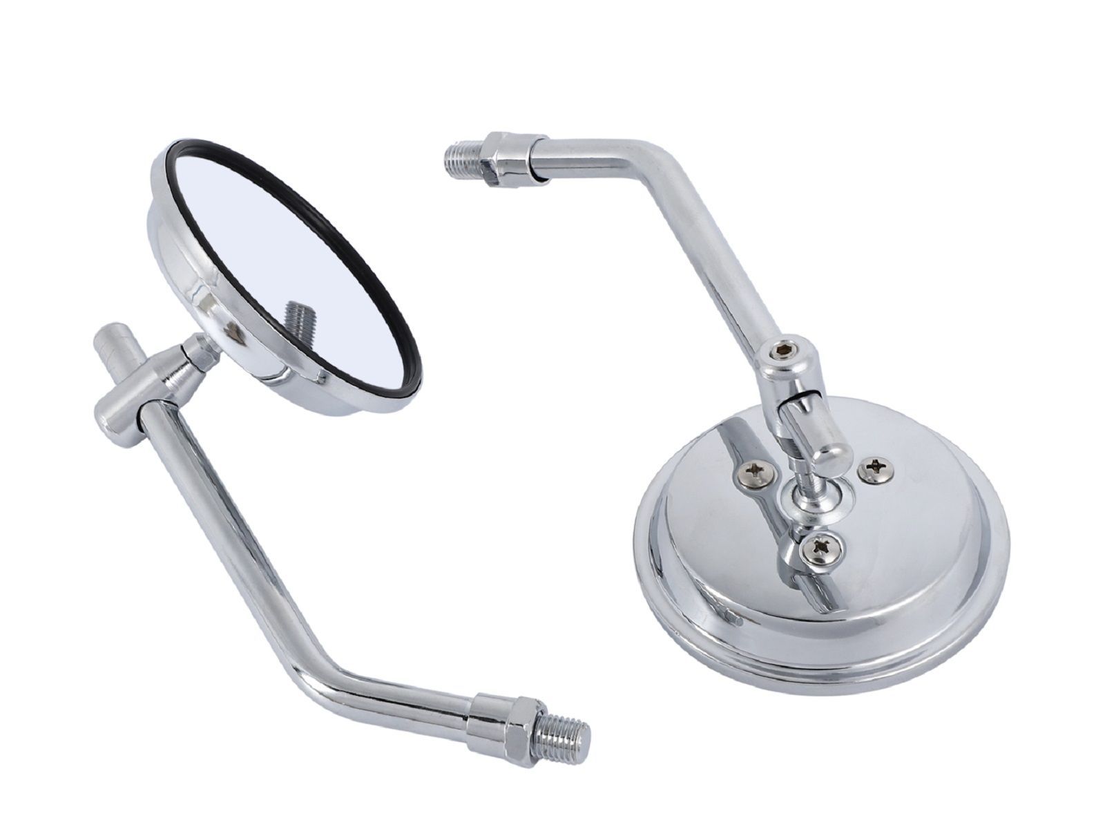 エストレヤ ミラー 右 カワサキ 純正 中古 バイク 部品 BJ250A 正10mm