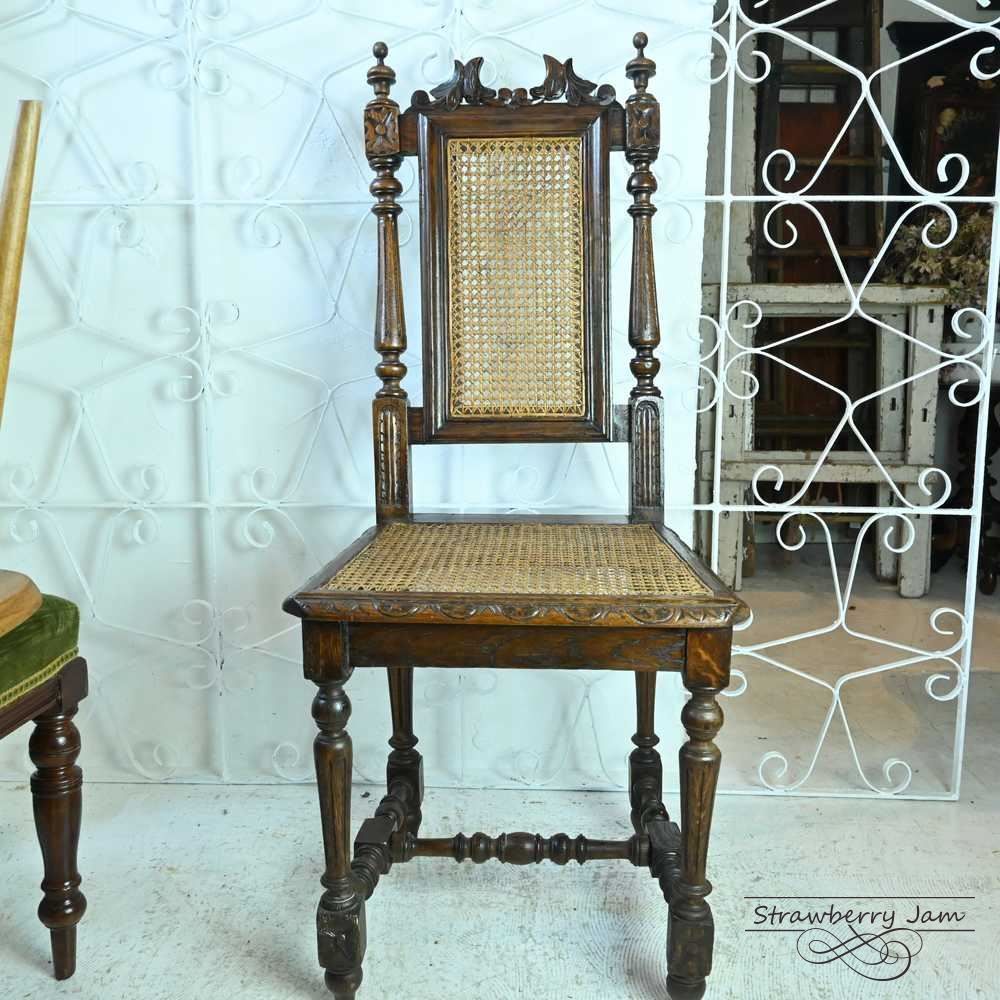 L3705-205-2 英国アンティーク サロンチェア ダイニングチェア 椅子 L3705-205-2 英国アンティーク サロンチェア ダイニングチェア 椅子