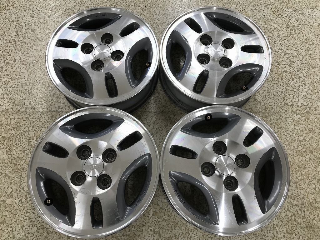 ◎ ダイハツ 純正 13inc 4.5j 45 100|4H 4本 検 ミラ イース ジーノ ムーブ タント エッセ ネイキッド アトレー ハイゼット 軽自動車