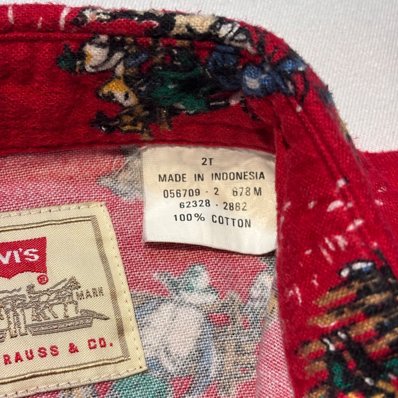 長袖 ネルシャツ