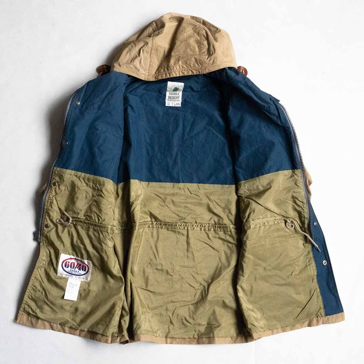 美品】Sierra Designs 【USA製 60/40クロス マウンテンパーカー】 S