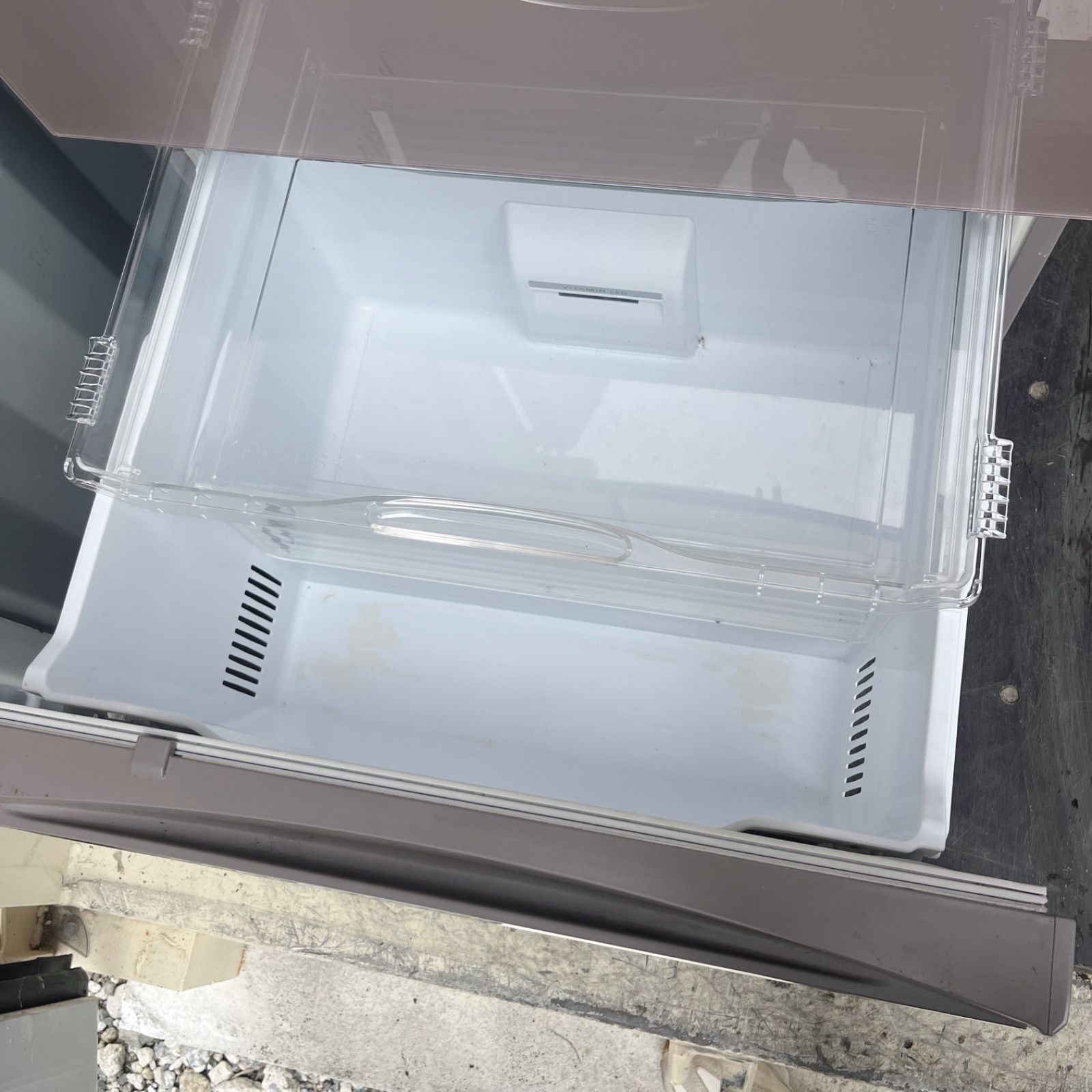 1 三菱ワイドチルドルーム搭載 ラベンダーピンク5ドア冷蔵庫 洗濯機 WWW_KANDAIZUMI_COM