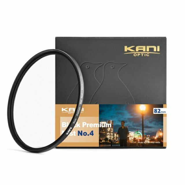 KANI ブラックプレミアムミスト BPM No.4 82mm | CDF ブラックミスト ポートレート 夜景 イルミネーション 丸枠