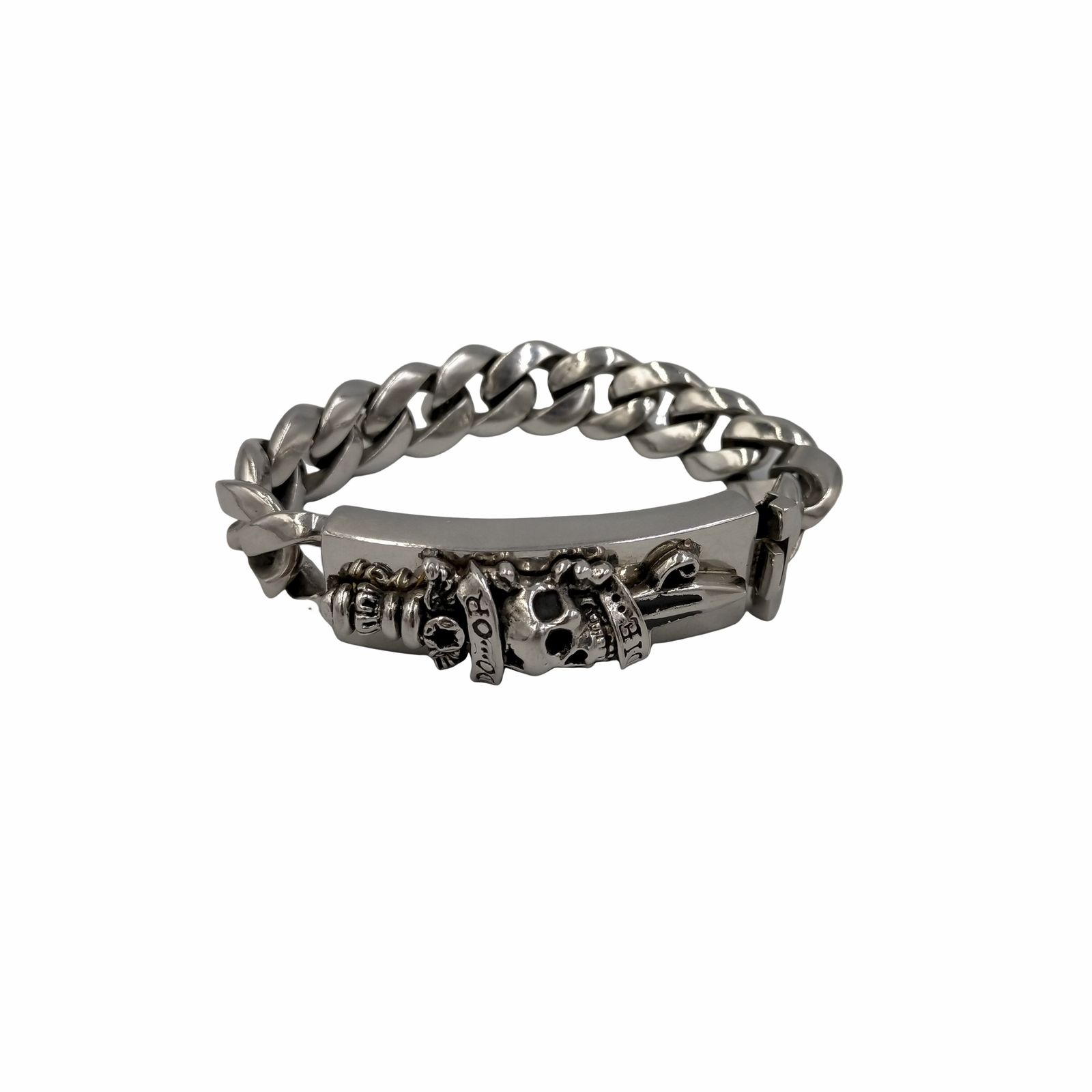 エドハーディー Ed Hardy スカルダガーナイフ ブレスレット