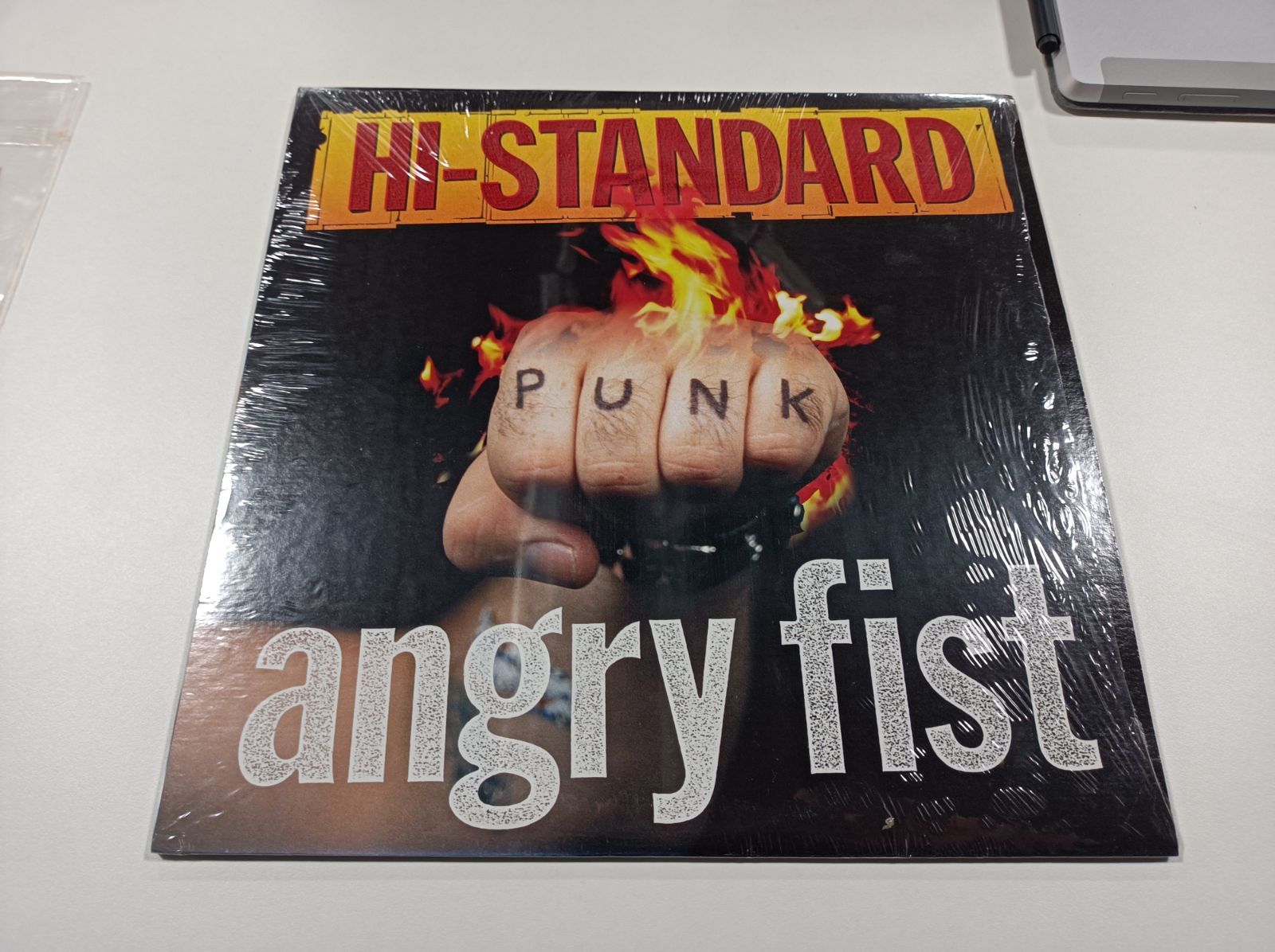 一番の贈り物 Hi-STANDARD ANGRY レコード FIST 邦楽
