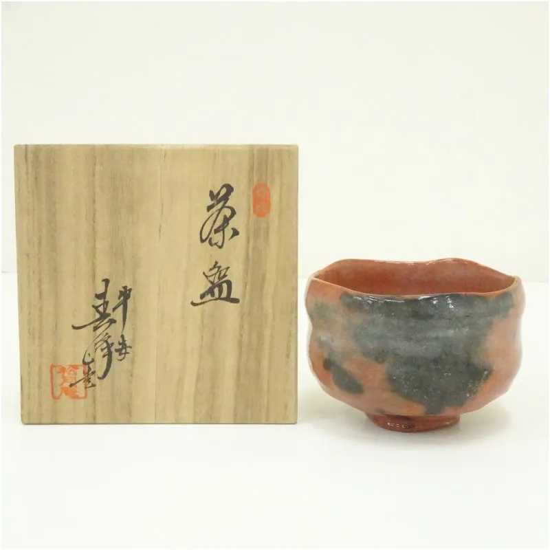 茶道具 春峰造 赤絵茶碗 共箱 未使用(K-A505) 茶道具 春峰造 赤絵茶碗 共箱 未使用(K-A505) - メルカリ
