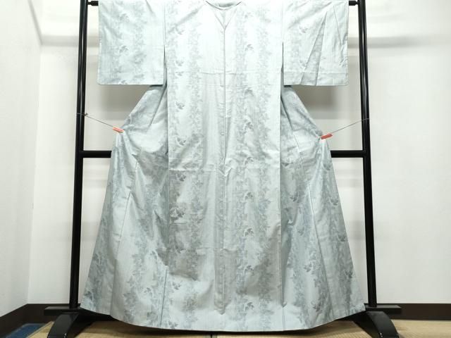 平和屋着物●本場大島紬　工房夢創庵謹製　星の砂染　舞蝶文　証紙付き　正絹　逸品　CAAS8618vf 平和屋着物○本場大島紬 工房夢創庵謹製 星の砂染 舞蝶文 証紙付き