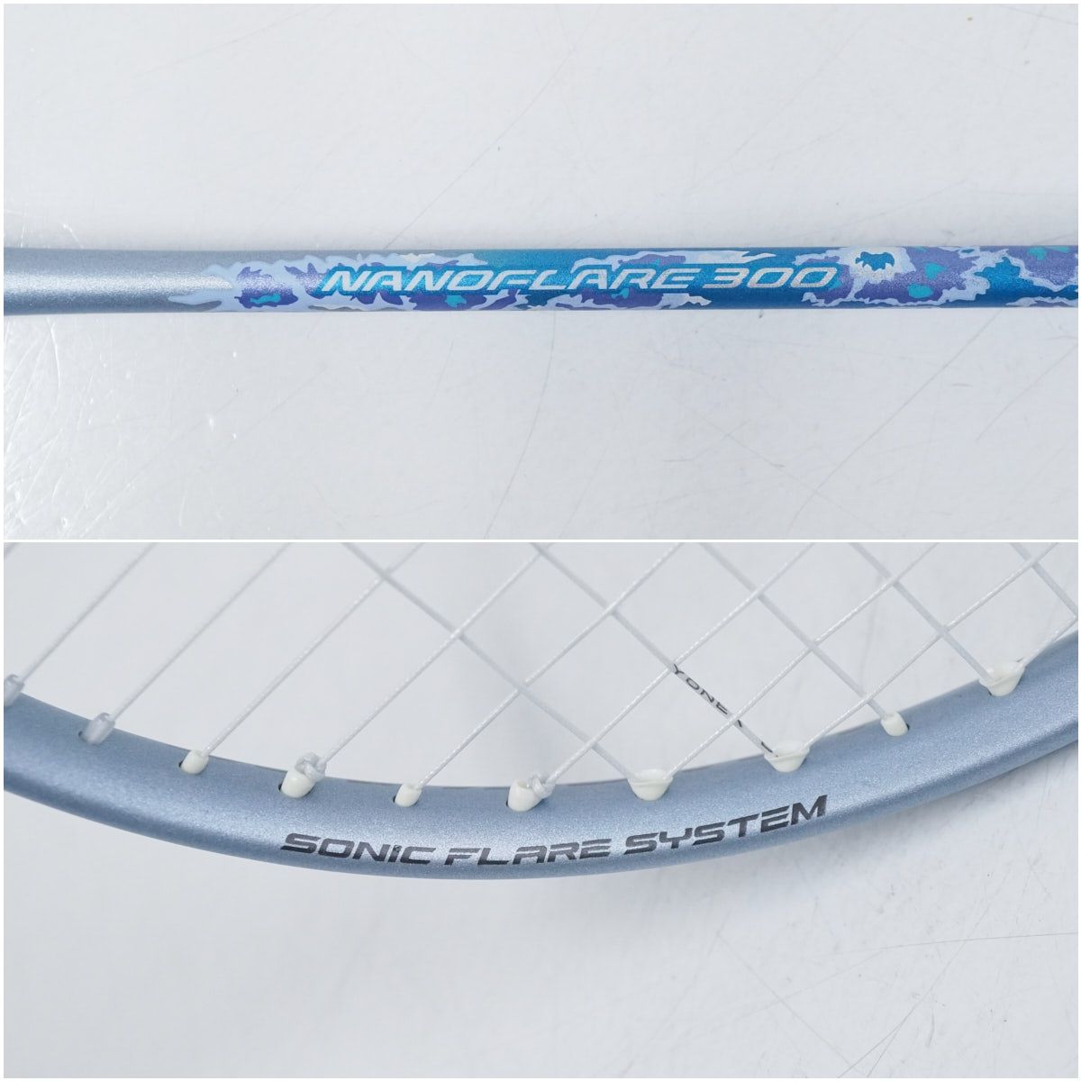 YONEX バドミントンラケット USED美品 NANOFLARE 300 ナノフレア