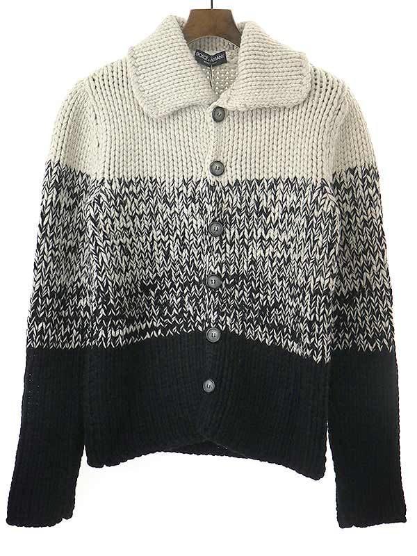 DOLCE&GABBANA ドルチェ＆ガッバーナ 12AW ローゲージグラデーション