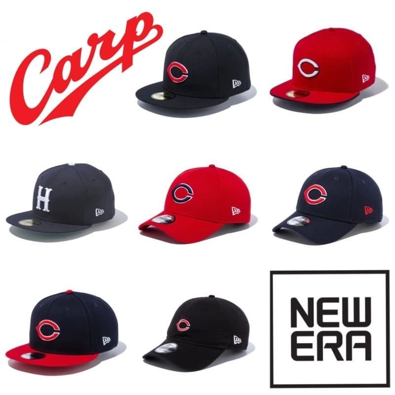 新品 NEWERA ニューエラ 広島 カープ Carp キャップ CAP 帽子 9FORTY