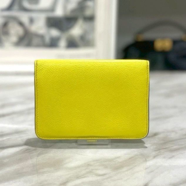 エルメス ドゴンコンパクト エバー イエロー Y刻印