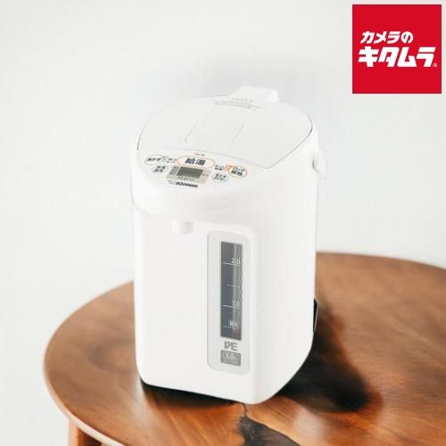 象印 VE電気まほうびん 優湯生 CV-TE30-WA ホワイト 3.0L