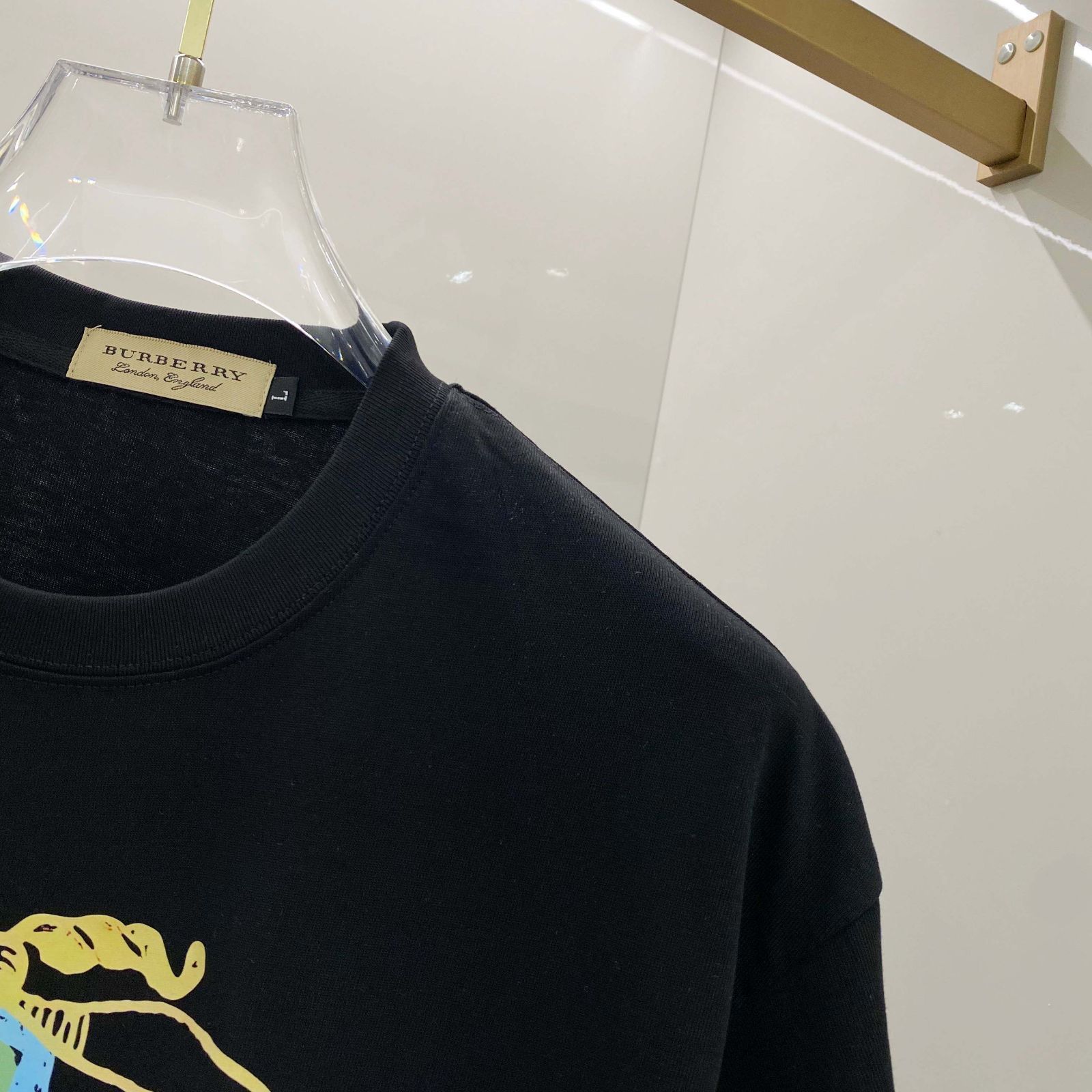 今日特価】BURBERRY バーバリー 25SS プレミアムロゴプリント T