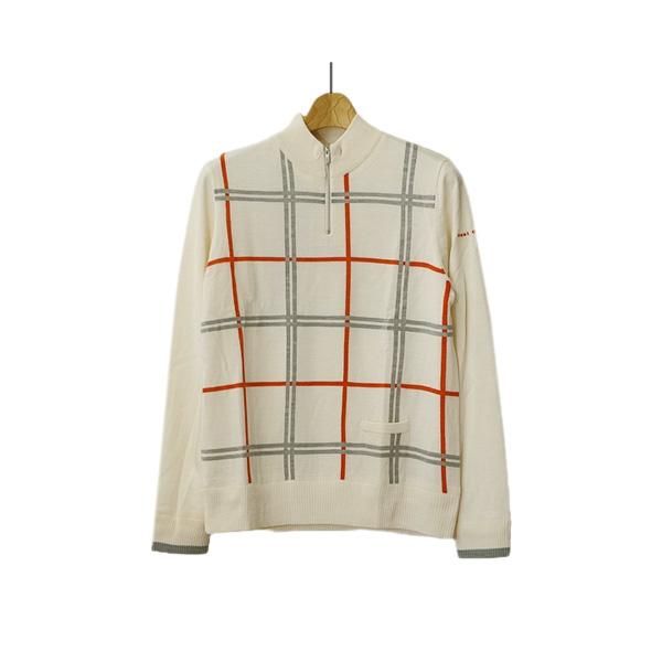 裏地付きニットセーター