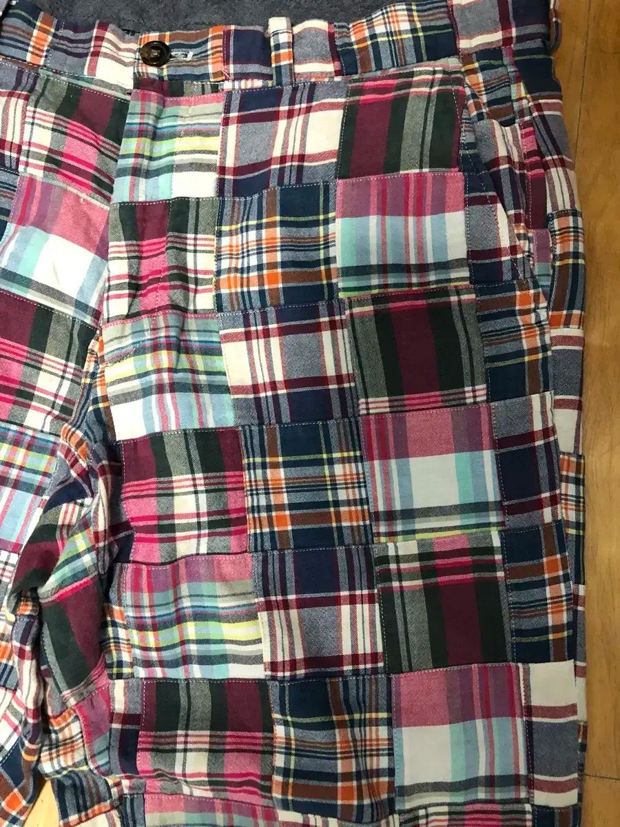 美品】ブルックスブラザーズ スラックス パッチワーク マドラス