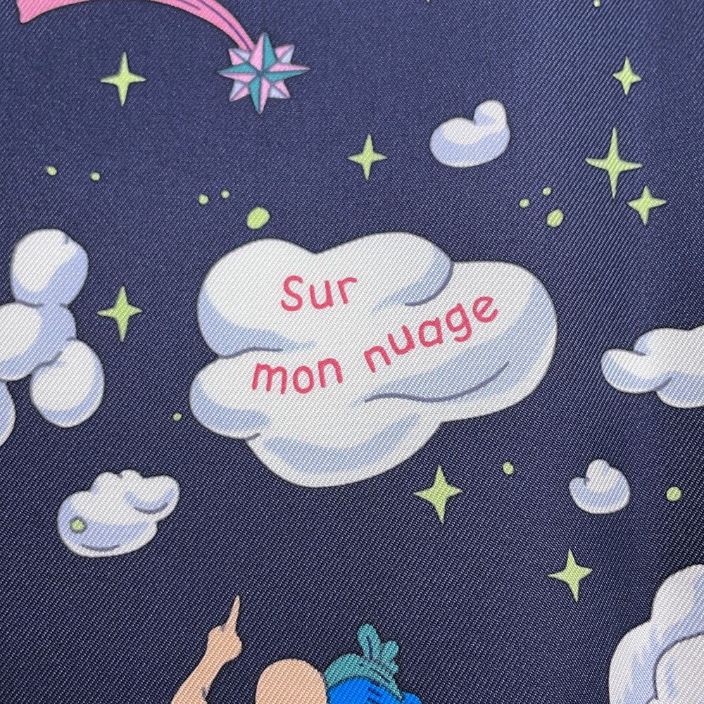 エルメス シルク SUR MON NUAGE スカーフ 楽天市場】HERMES【エルメス】カレ90 SUR MON NUAGE 私の雲 総柄