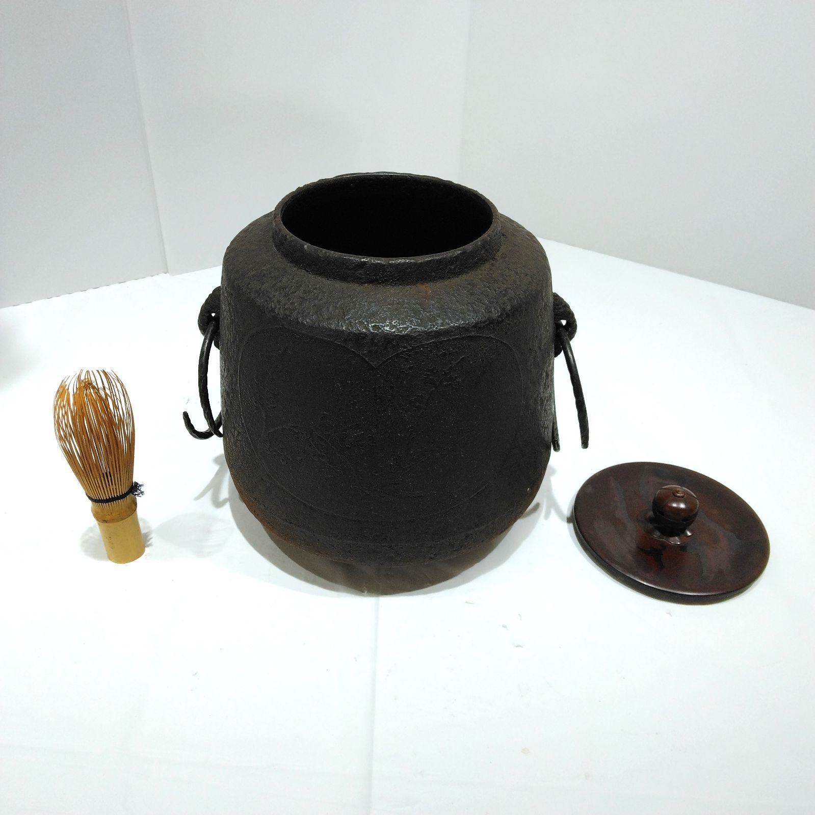 茶道具 茶釜 鉄釜 サビあり・水漏れなし A167 - メルカリ