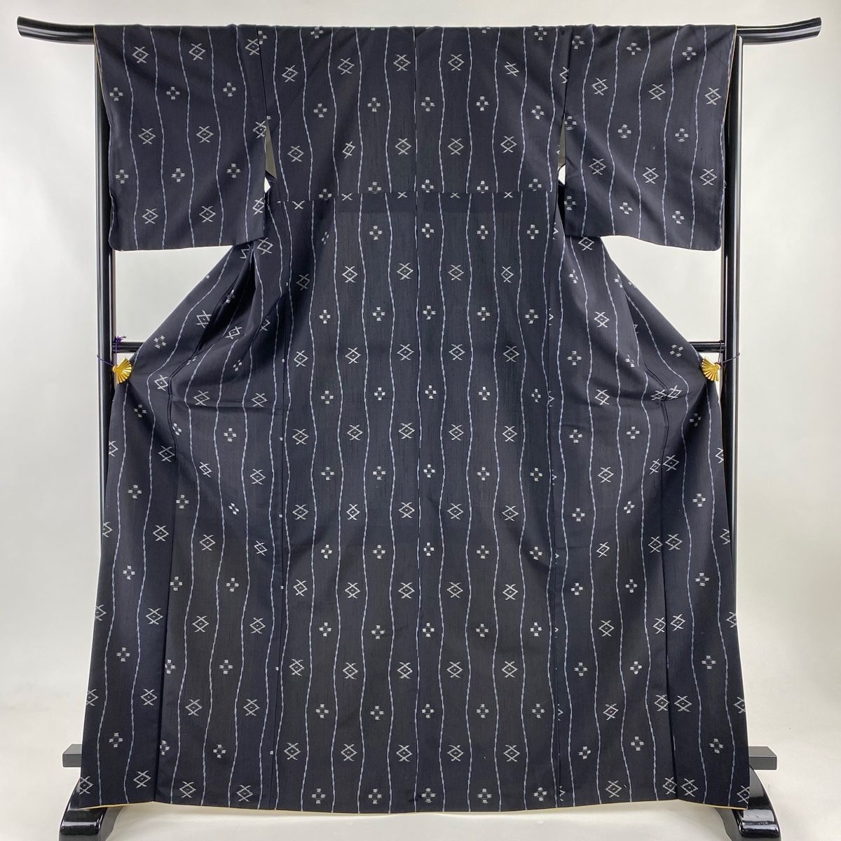 長襦袢 正絹 霞ぼかし模様 身丈130cm 裄丈66cm 良品 リサイクル 着物