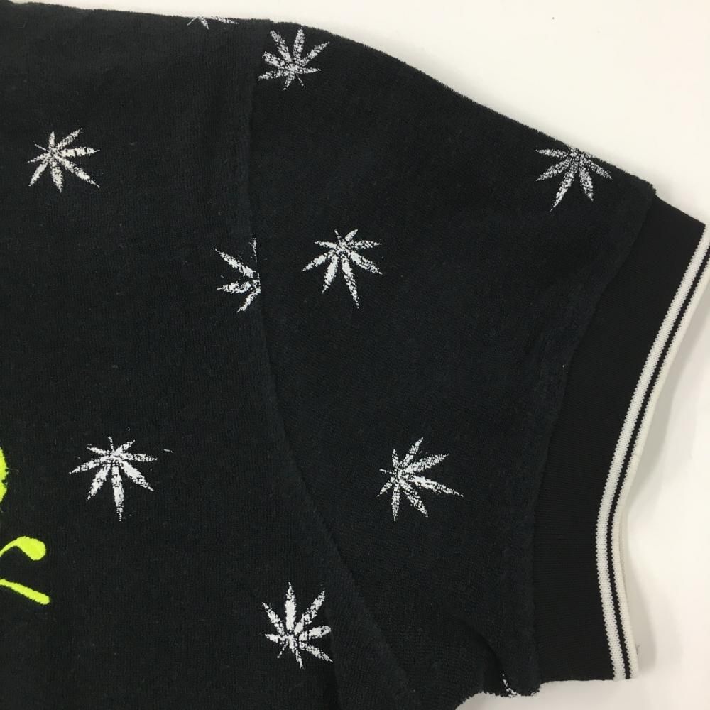 希少 日本製 MARK&LONA 長袖ポロ M 黒 刺繍ロゴ ゴルフウェア 美品 希少 日本製 MARK&LONA 長袖ポロ M 黒 刺繍ロゴ ゴルフウェア 美
