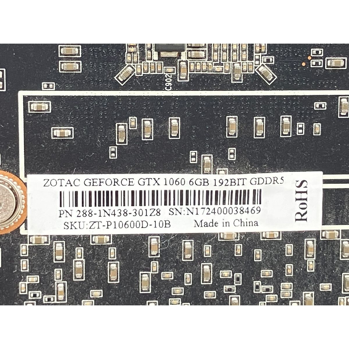 NVIDIA GeForce GTX 1060 6GB グラフィックボード PCパーツ 部品